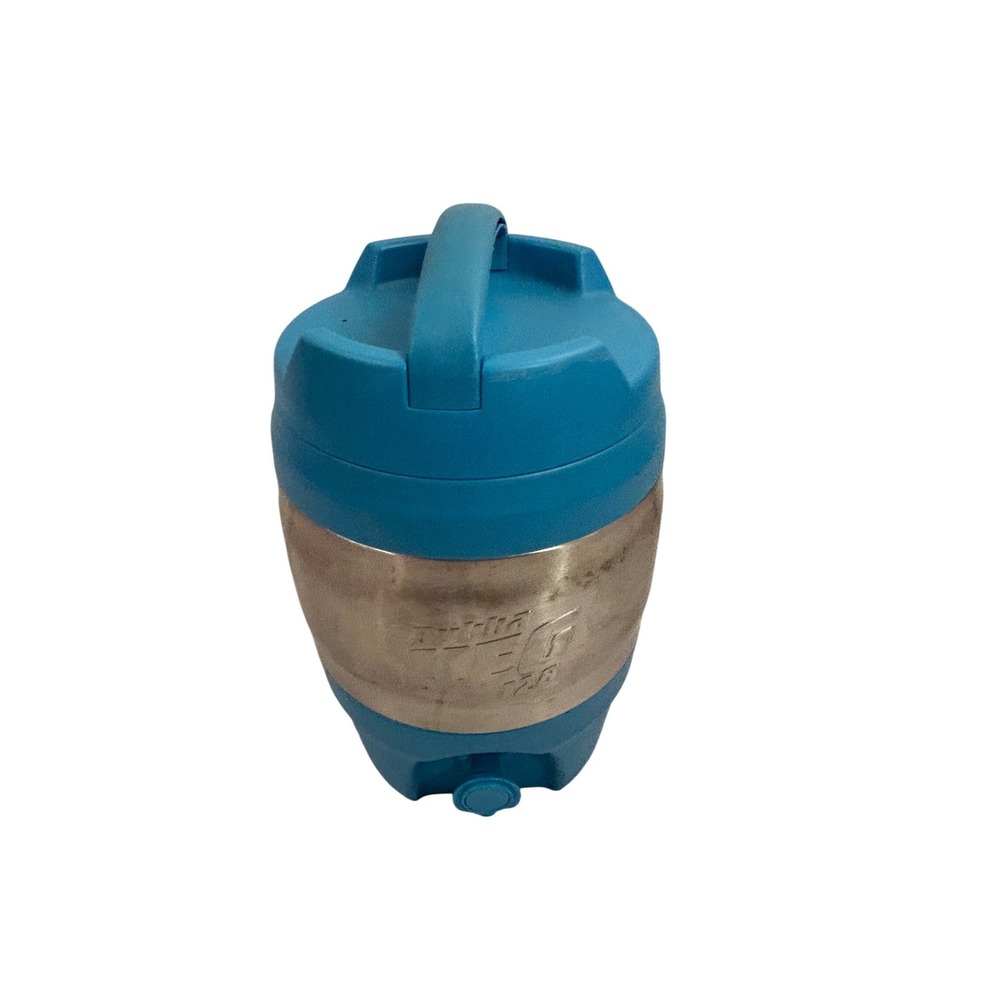 Bubba Keg Water Jug 128oz Blue Stainless Steel Insulated Cooler Dispenser Unisex